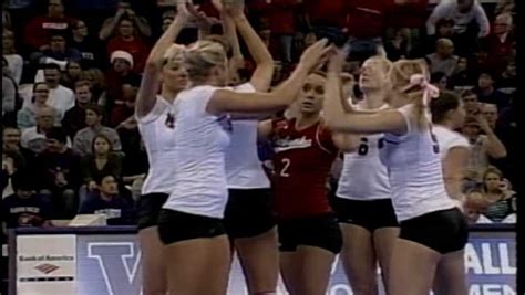 Wisconsins return to the NCAA volleyball Final Four。